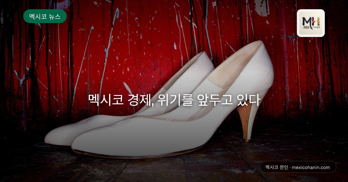 멕시코 경제, 위기를 앞두고 있다